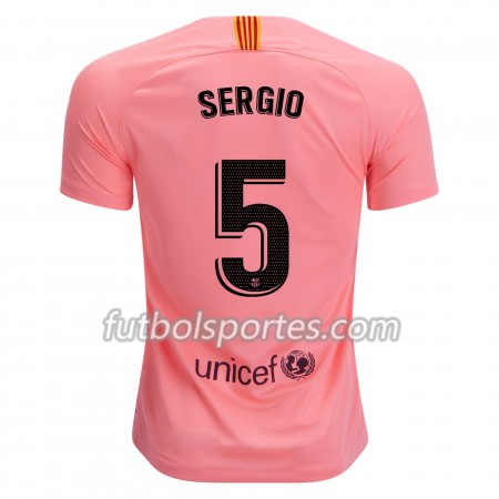 Camisetas FC Barcelona Sergio Busquets 5 Tercera Equipacion 2018/2019